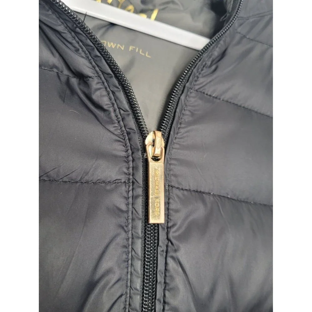 Michael Michael Kors Packable Light Weight Down Fill Jacket size XL FLAW